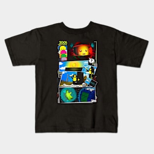 2001 A Space Odyssey Eternity Kids T-Shirt